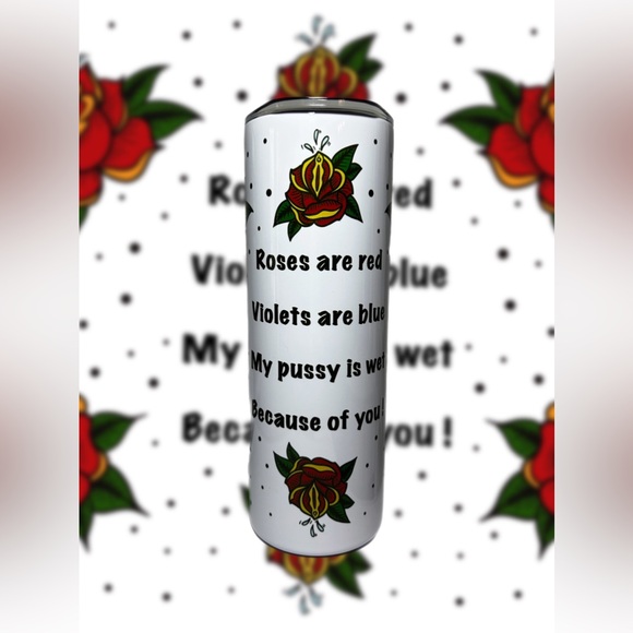 Tasse isotherme roses - Picture 1 of 1